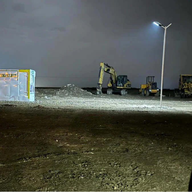 Lampadaire Solaire - 1000W